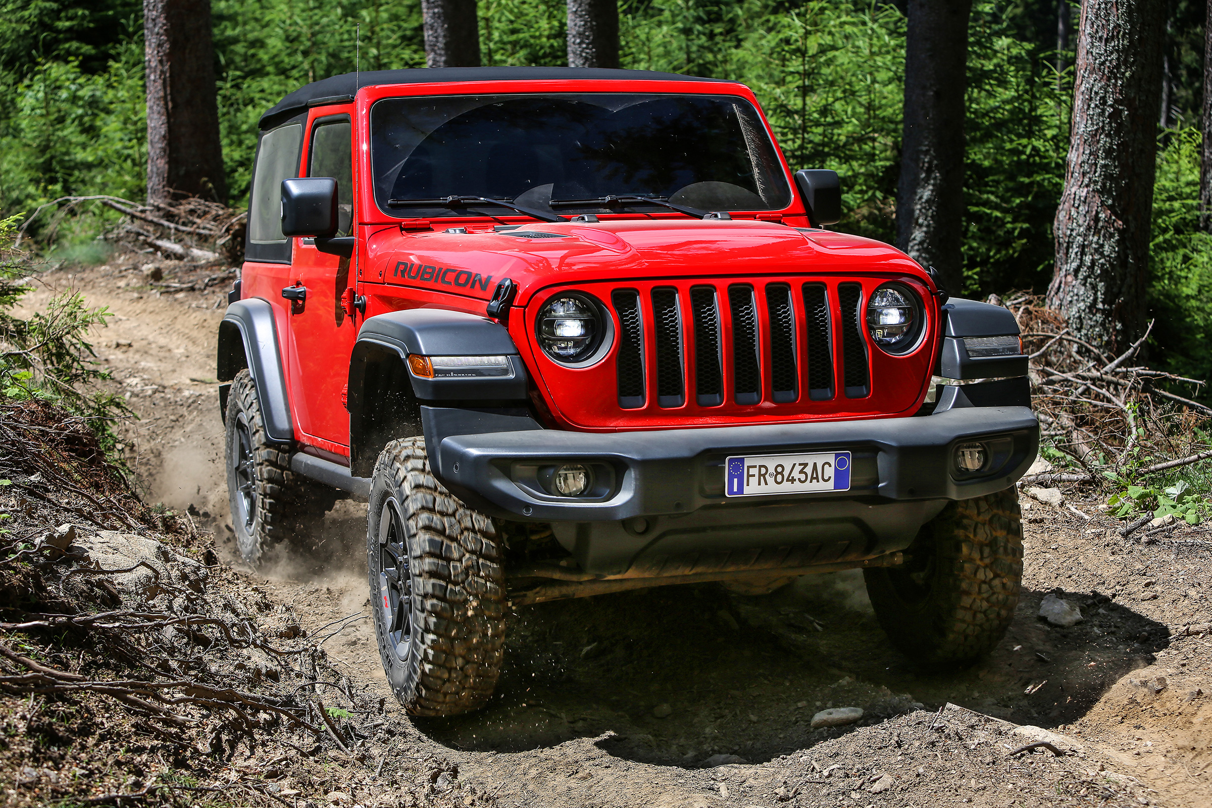 New Jeep Wrangler Rubicon - front