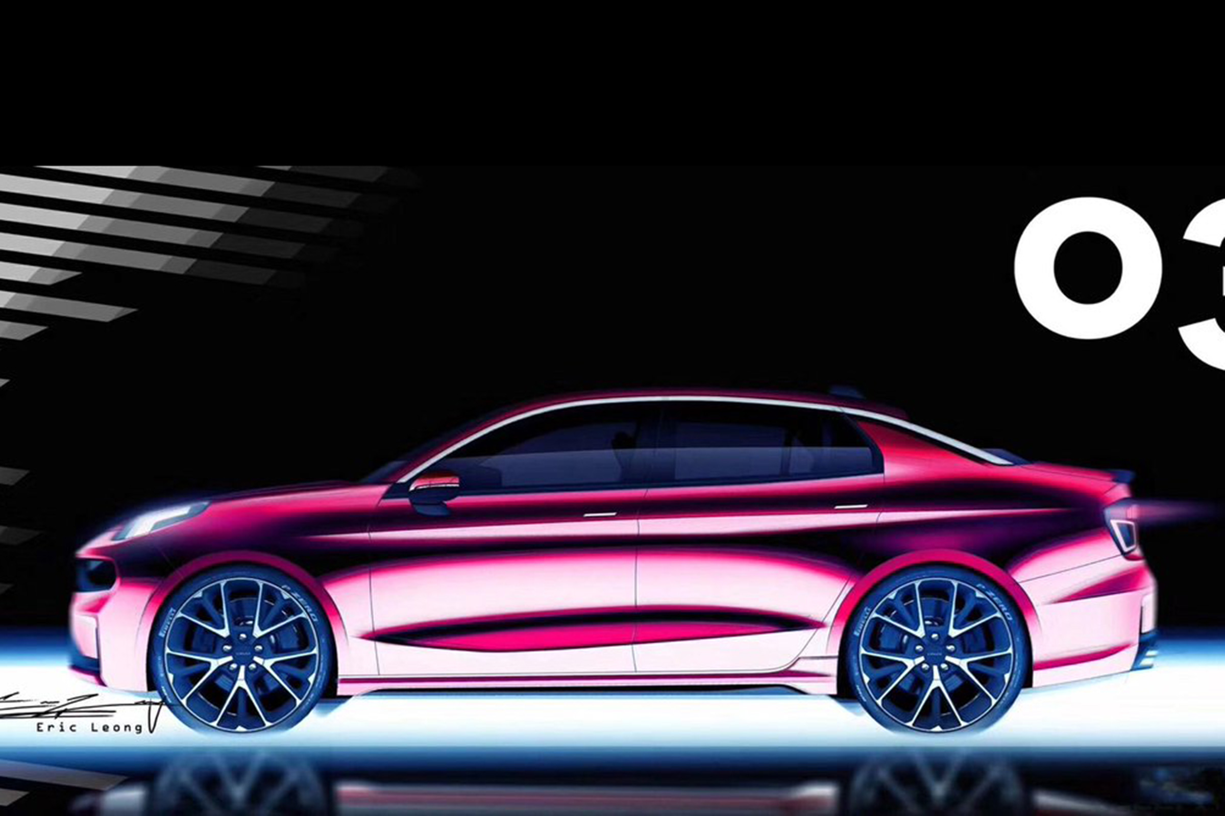 Lynk &amp; Co 03 saloon - profile