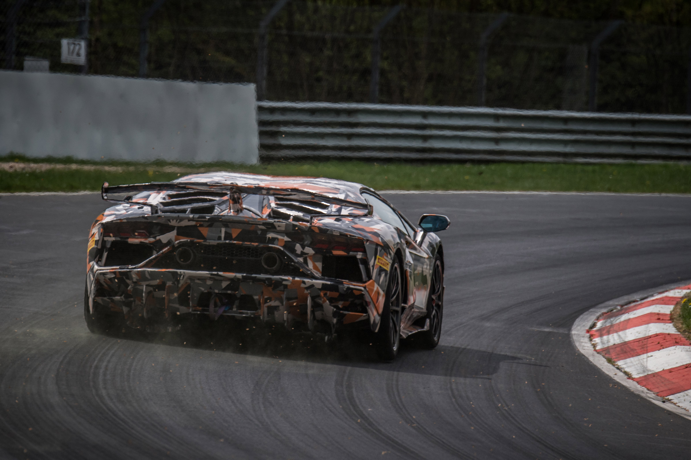 Lamborghini Aventador SVJ  rear