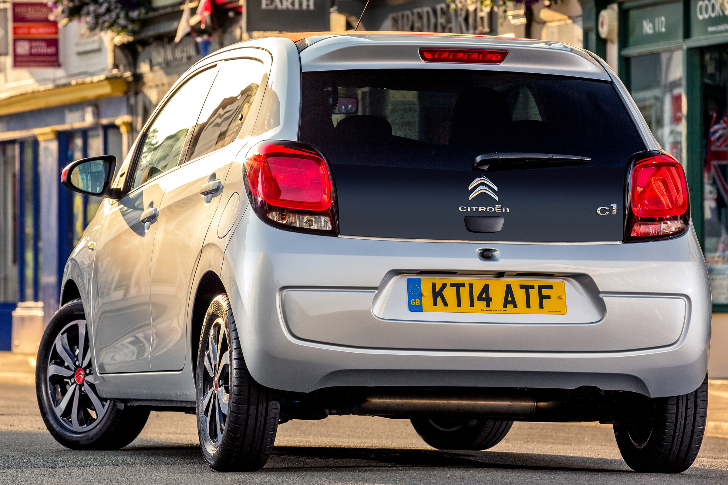 Used Citroen C1 - rear static