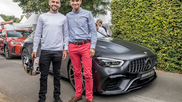 Mercedes-AMG GT four-door driver and co-pilot