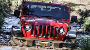 New Jeep Wrangler Rubicon - water