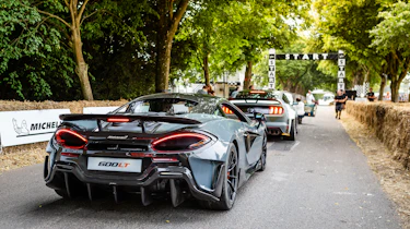 McLaren 600LT - queue