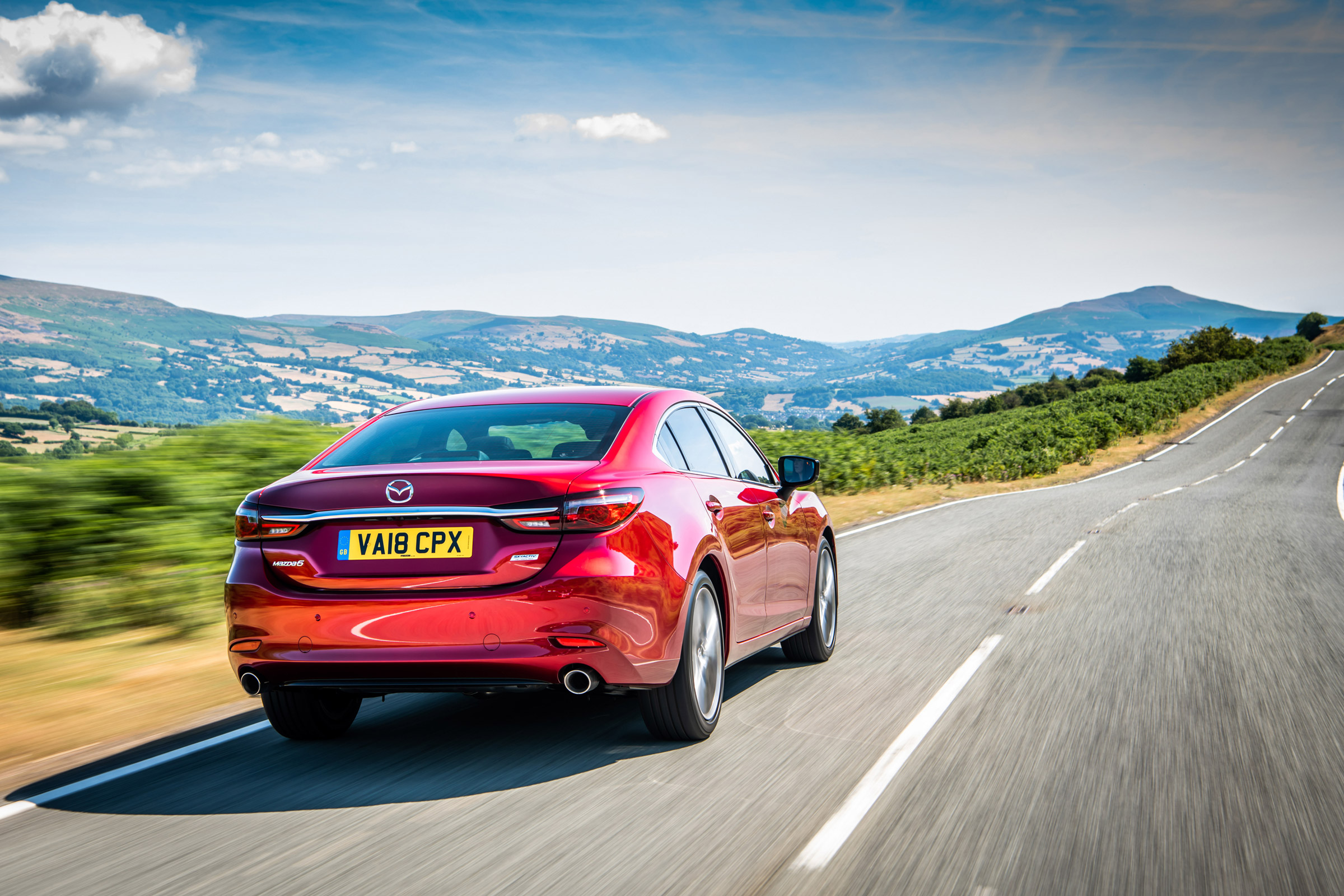 New Mazda 6 2018 facelift review rear