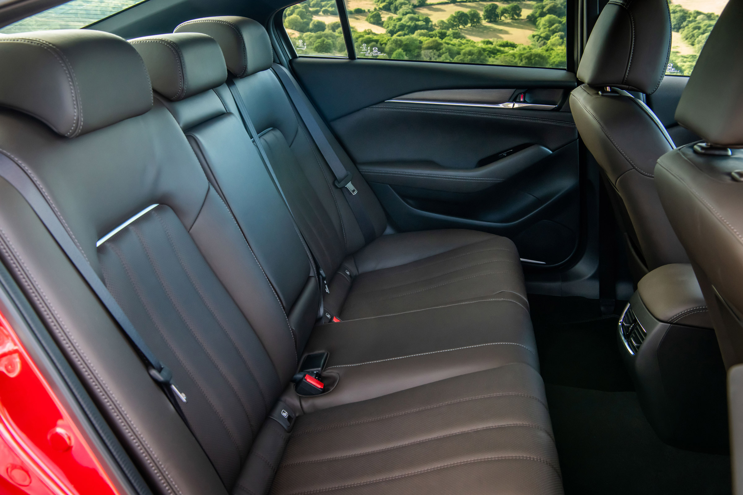 New Mazda 6 2018 facelift review rear seats