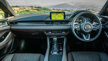 New Mazda 6 2018 facelift review cabin