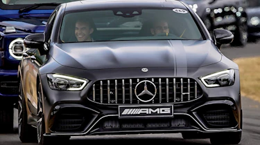 Mercedes-AMG GT four-door front grille