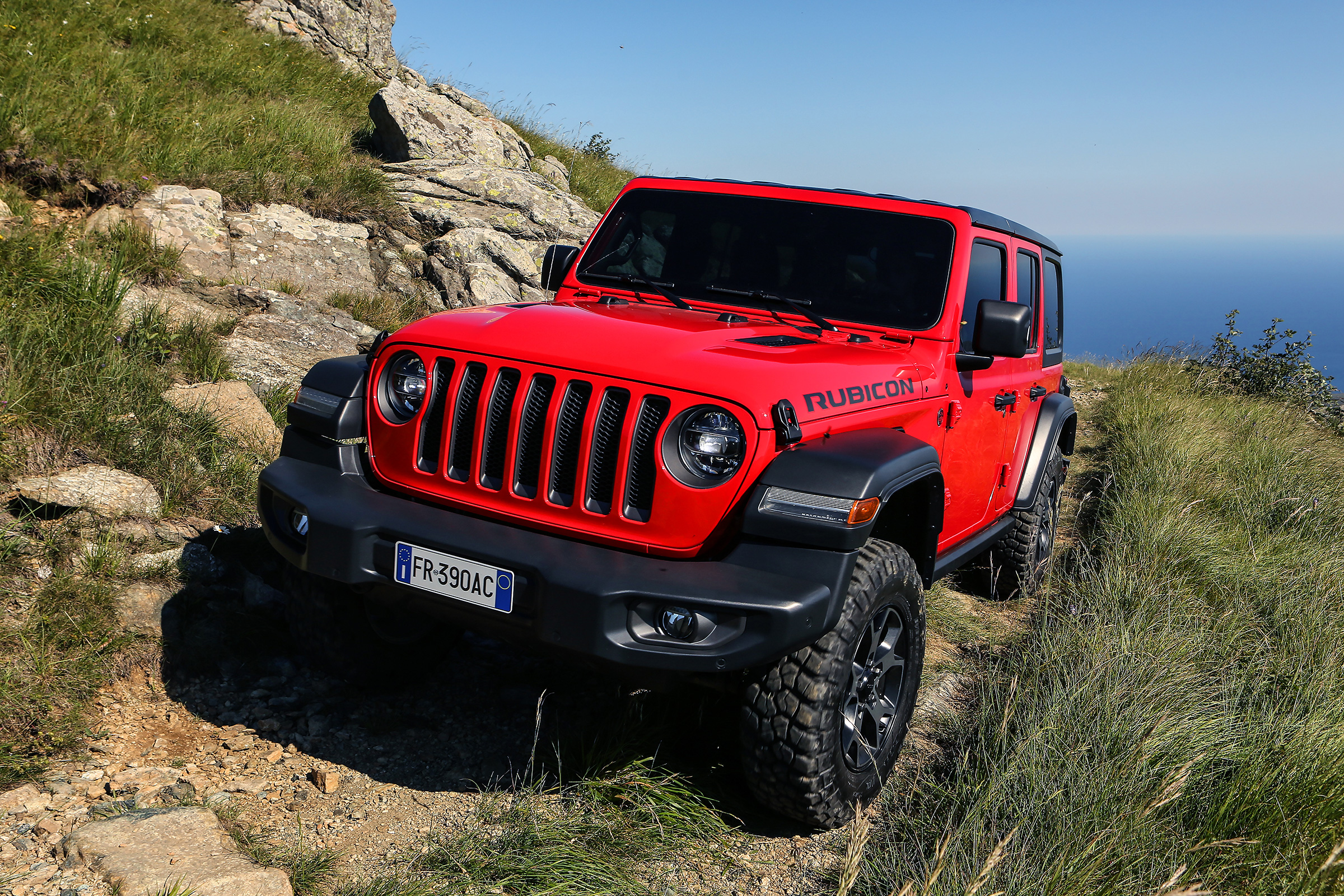 New Jeep Wrangler Rubicon - front