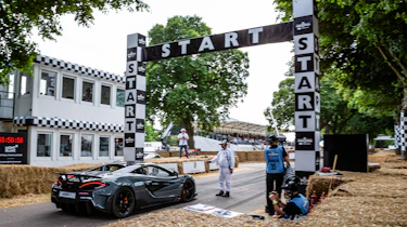 McLaren 600LT - start line