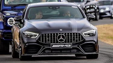 Mercedes-AMG GT four-door at Goodwood