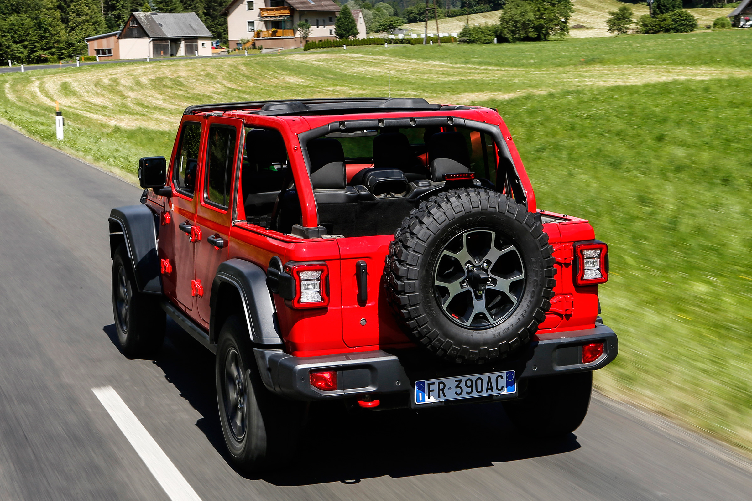 New Jeep Wrangler Rubicon - rear