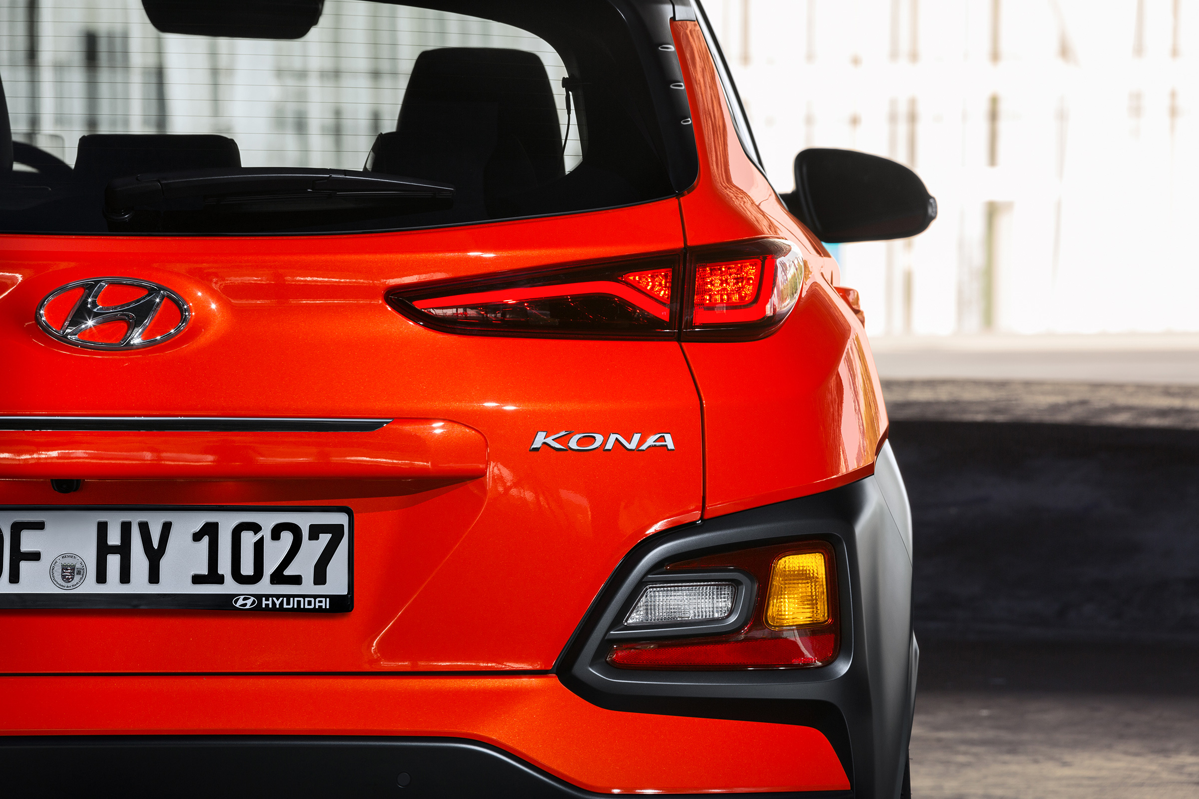 Hyundai Kona diesel - taillight