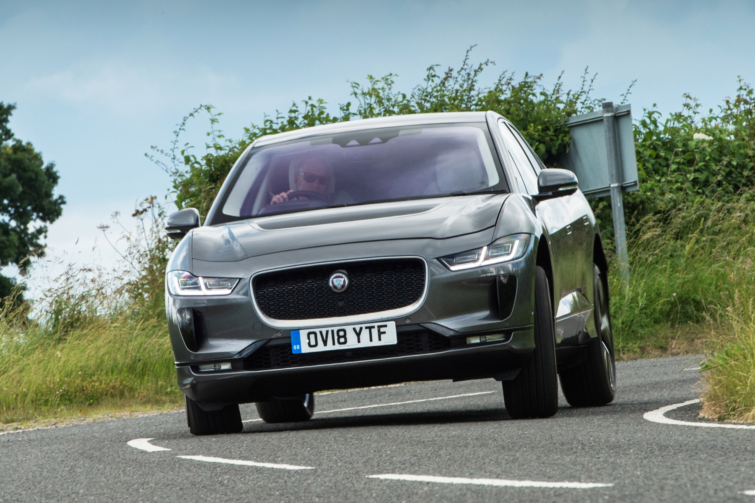 Jaguar I-Pace - front cornering