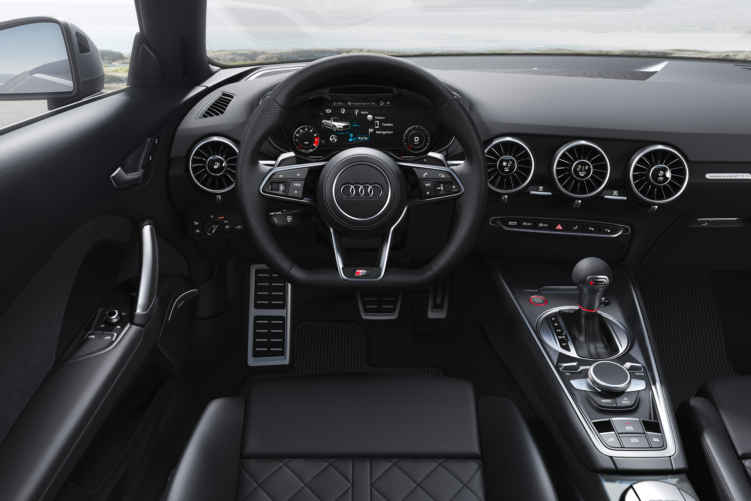 Audi TT S Roadster - dash