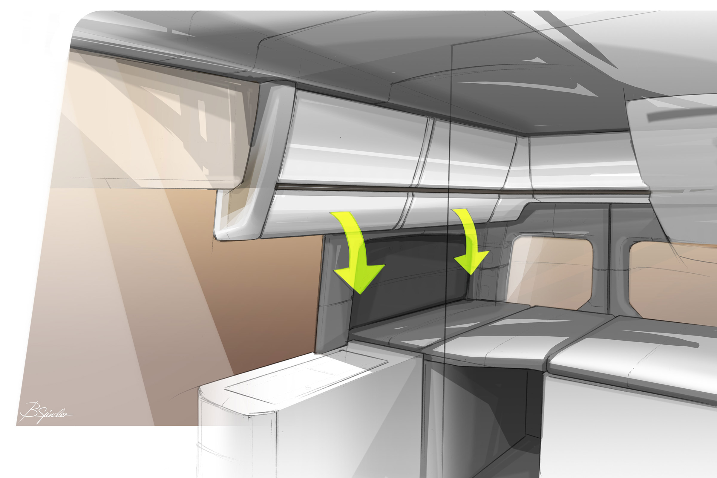 VW California XXL sketch 2