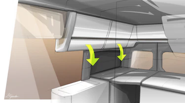 VW California XXL sketch 2