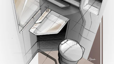 VW California XXL sketch 3