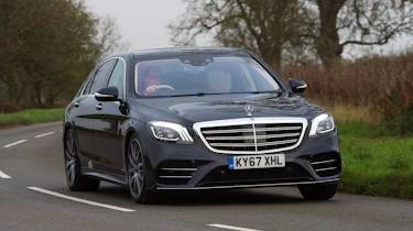 Mercedes S-Class - front cornering