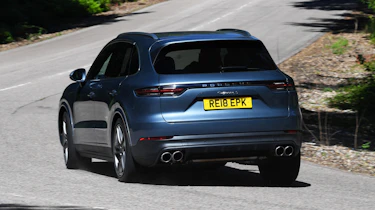 Porsche Cayenne S - rear cornering