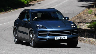 Porsche Cayenne S - front cornering