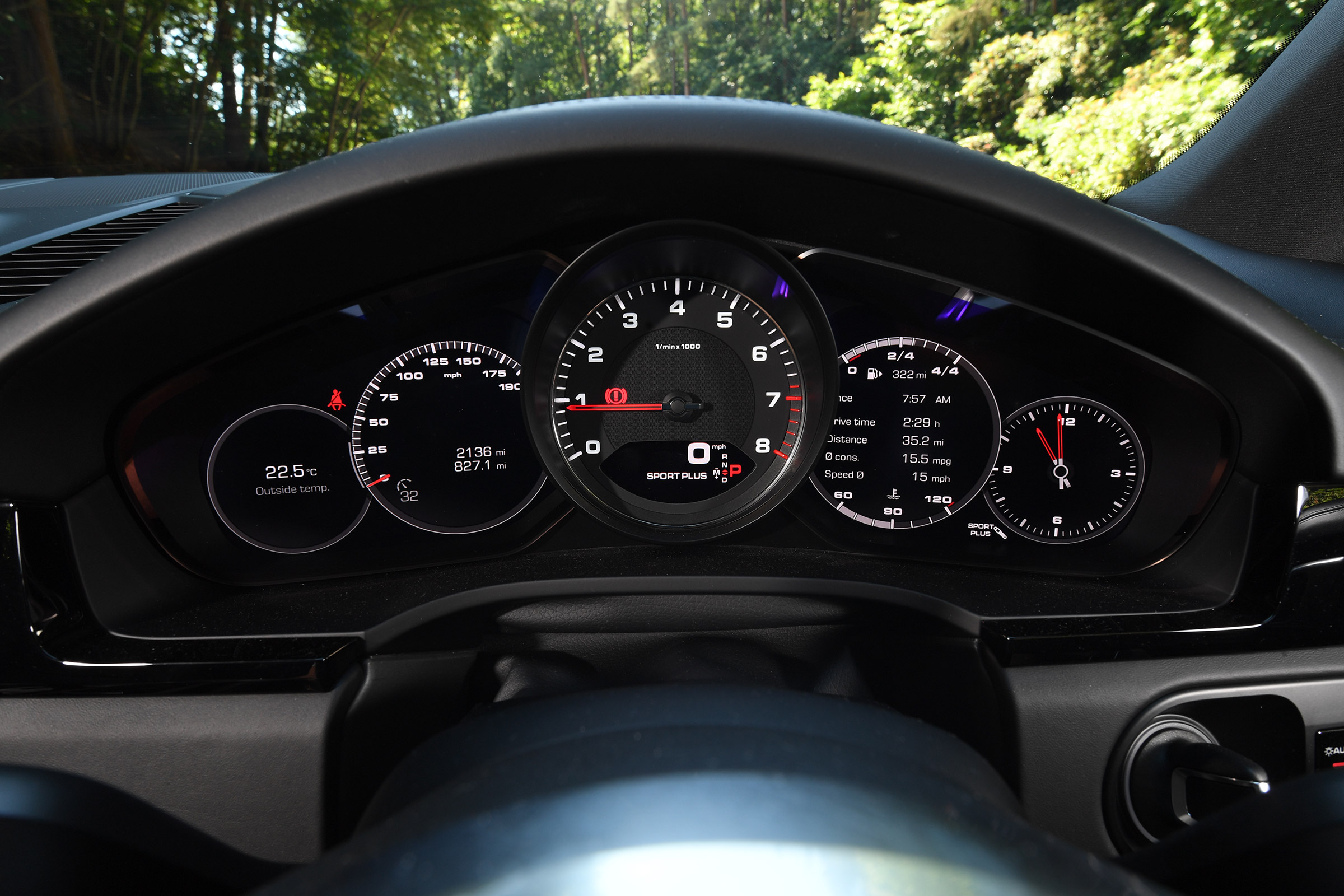 Porsche Cayenne S - dials