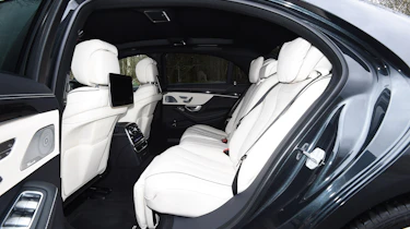 Mercedes S-Class - rear seats