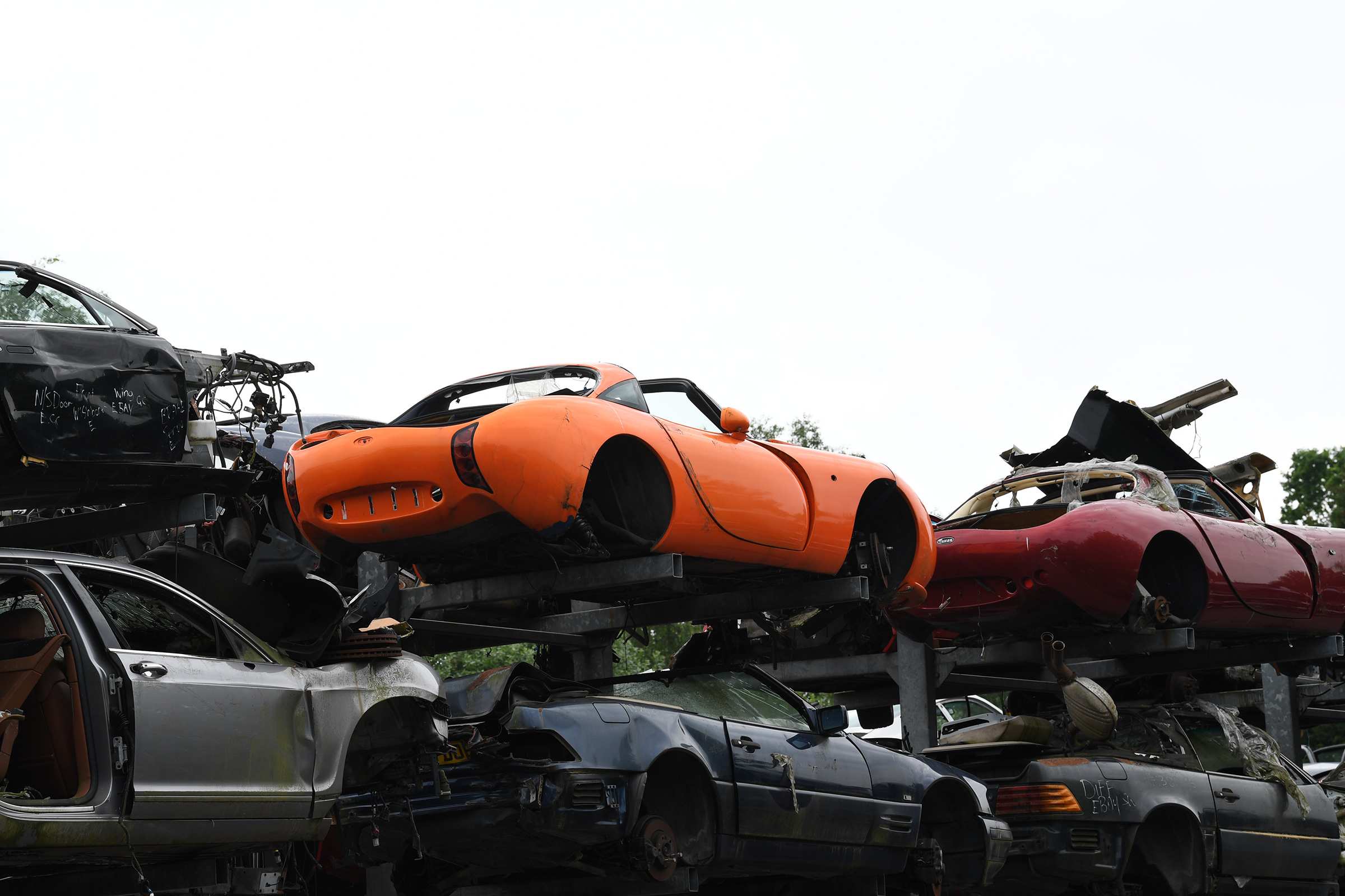 TVR on scrapheap