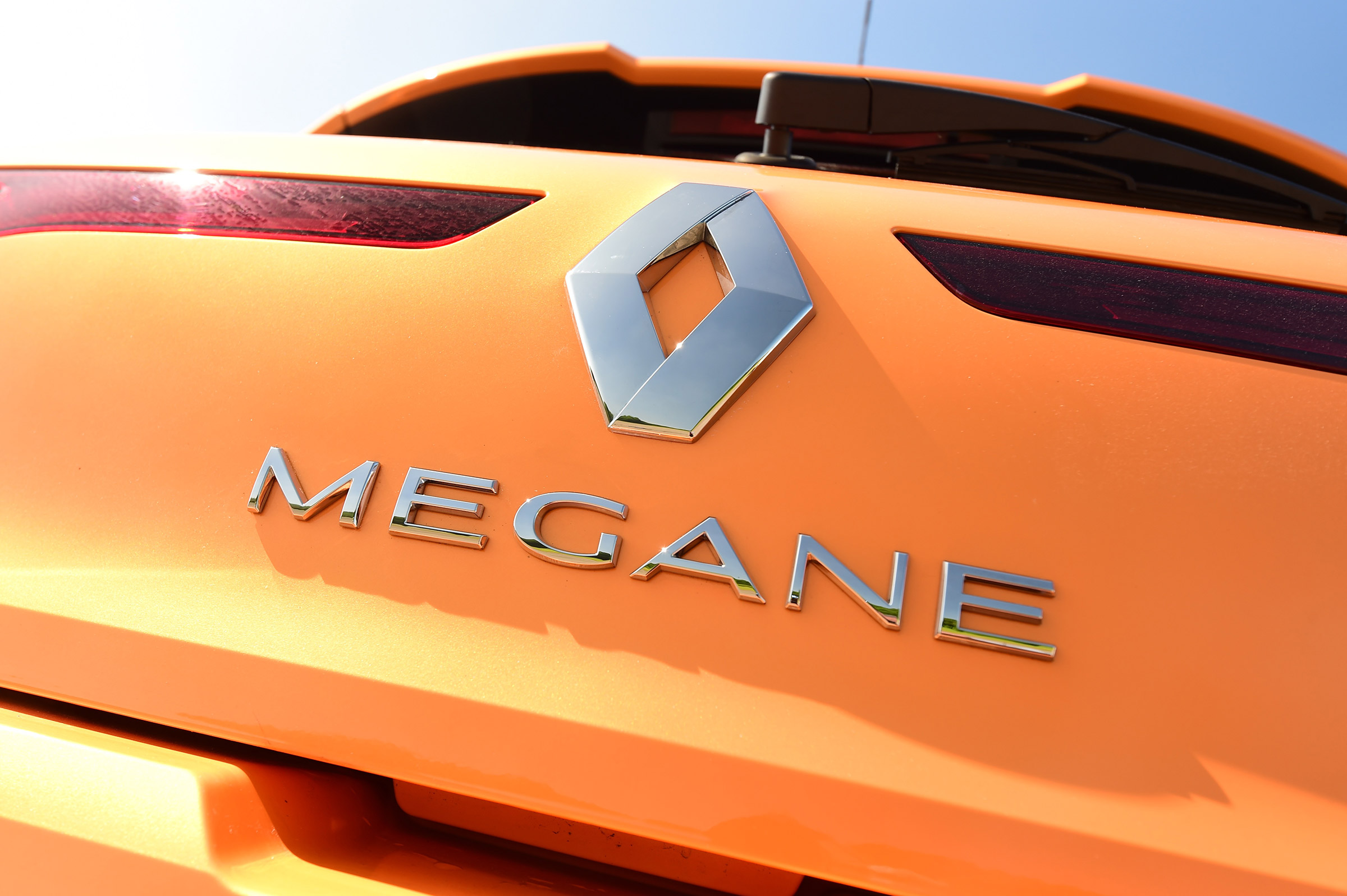Renault Megane RS - Megane badge
