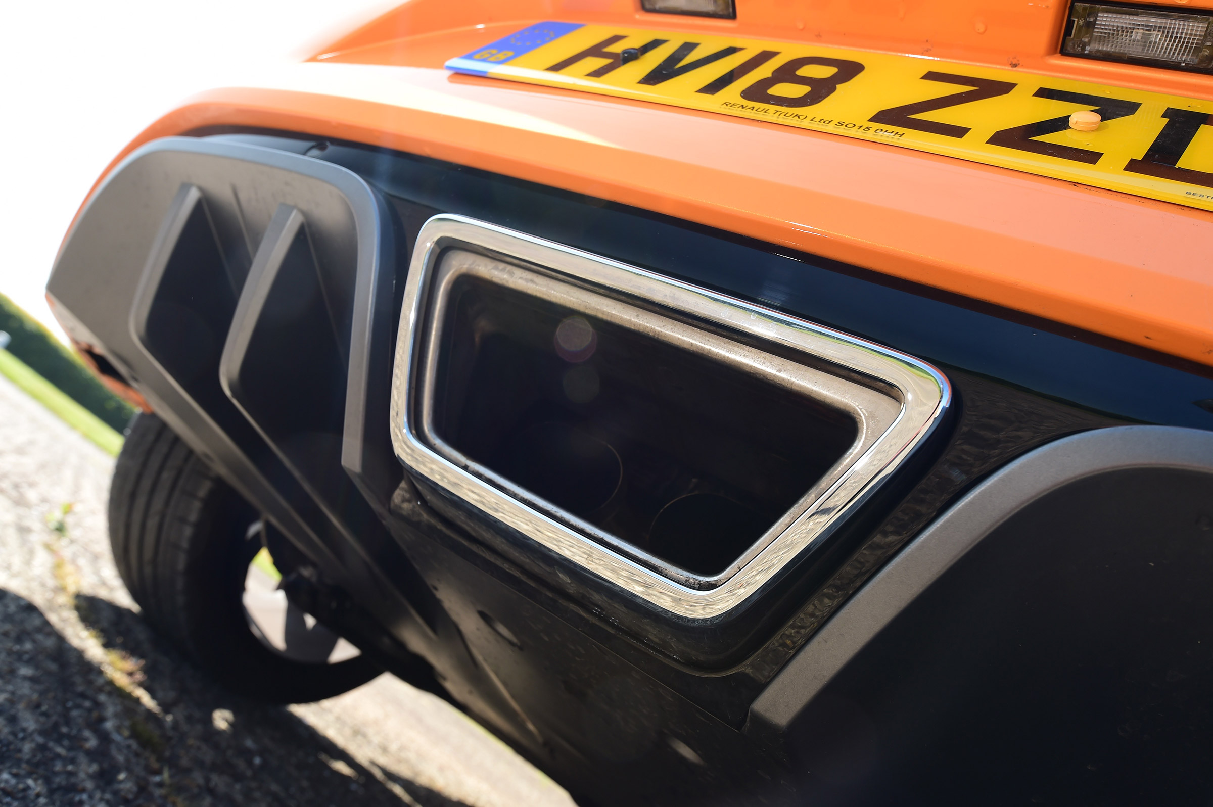 Renault Megane RS - exhaust