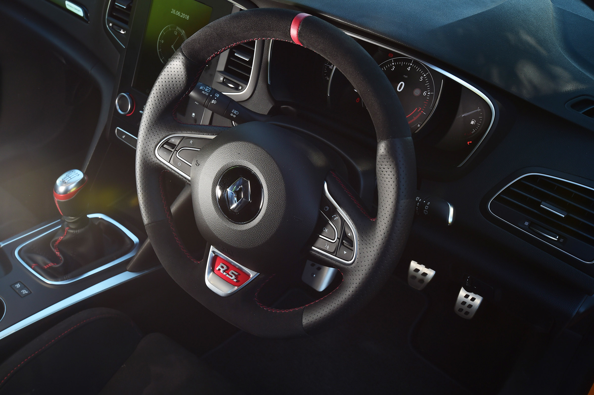 Renault Megane RS - steering wheel