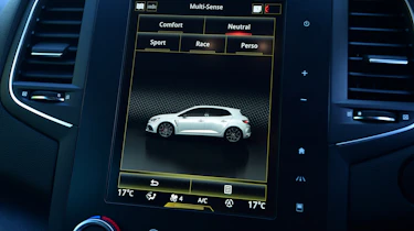 Renault Megane RS - drive modes