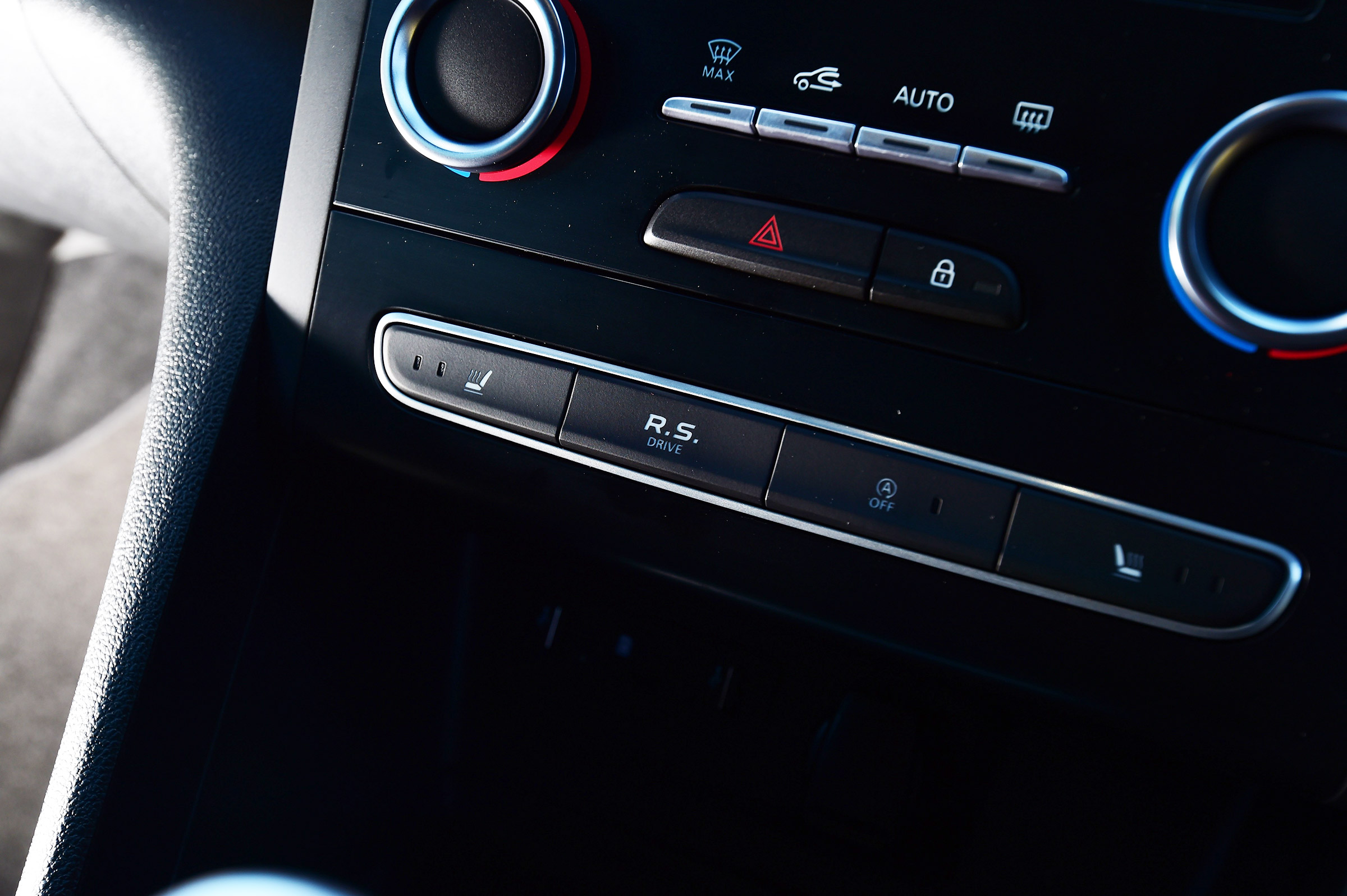 Renault Megane RS - centre console