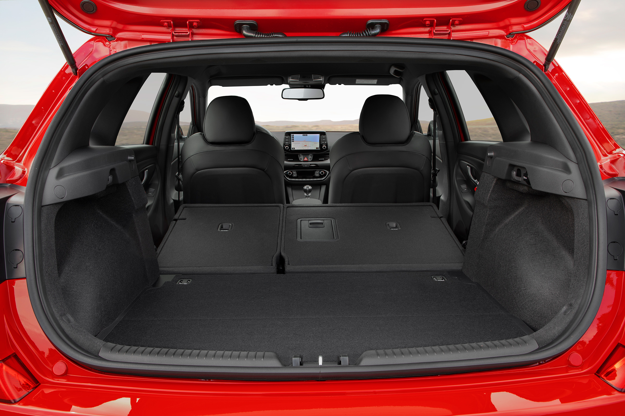 Hyundai i30 N Line folded seats