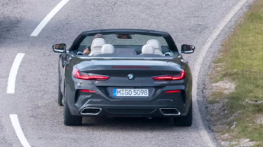BMW 8 Series Convertible - spyshot full rear