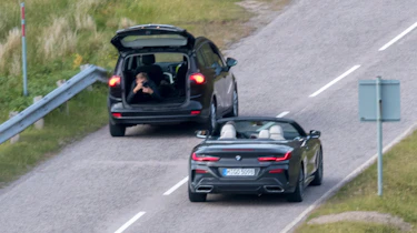 BMW 8 Series Convertible - spyshot photography