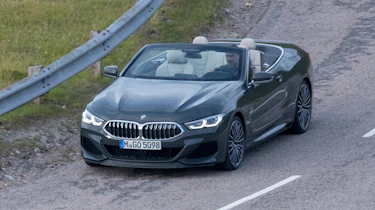 BMW 8 Series Convertible - spyshot front/side