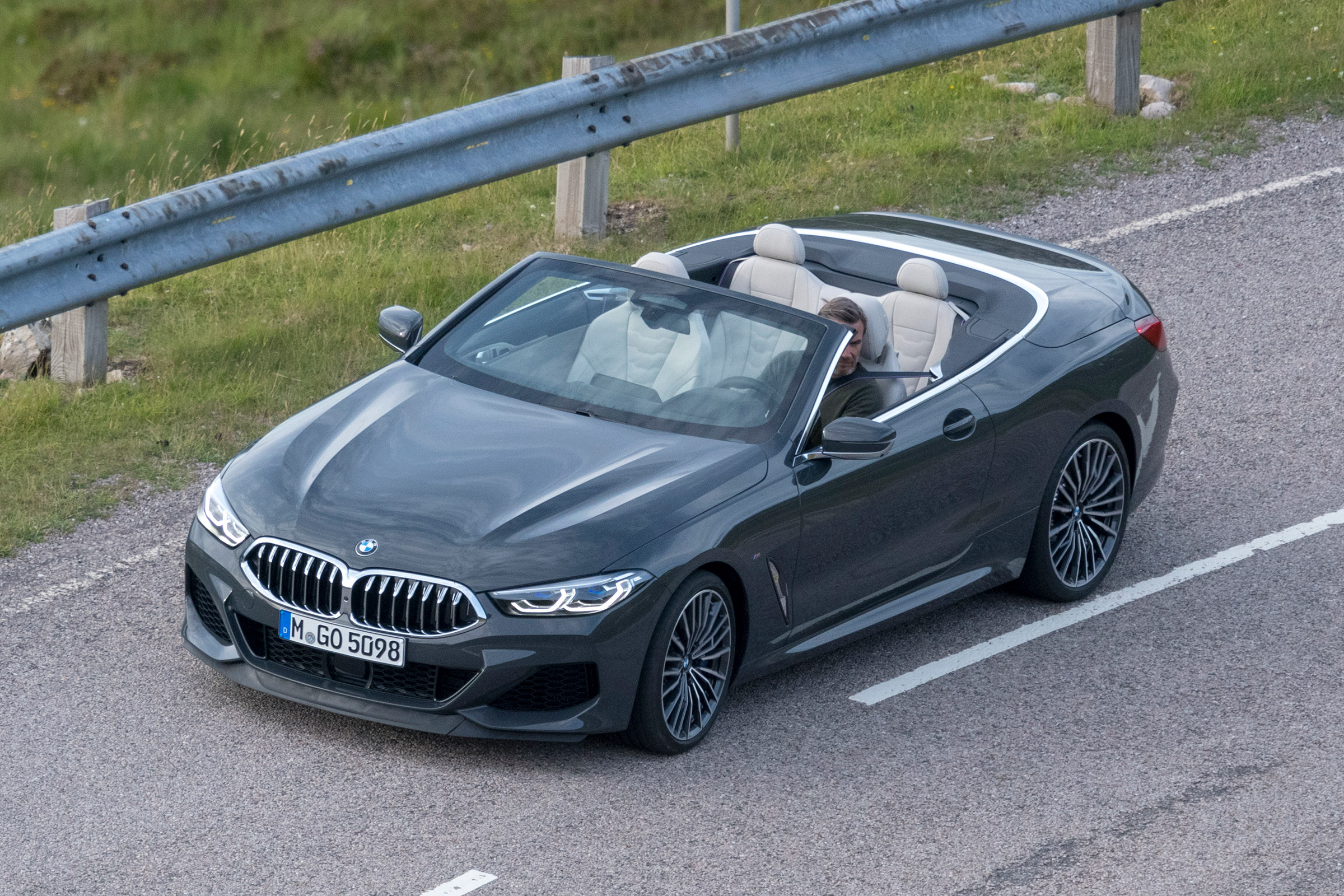BMW 8 Series Convertible - spyshot front