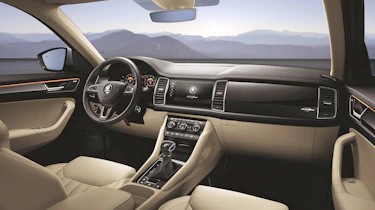 Skoda Kodiaq Laurin & Klement - dash