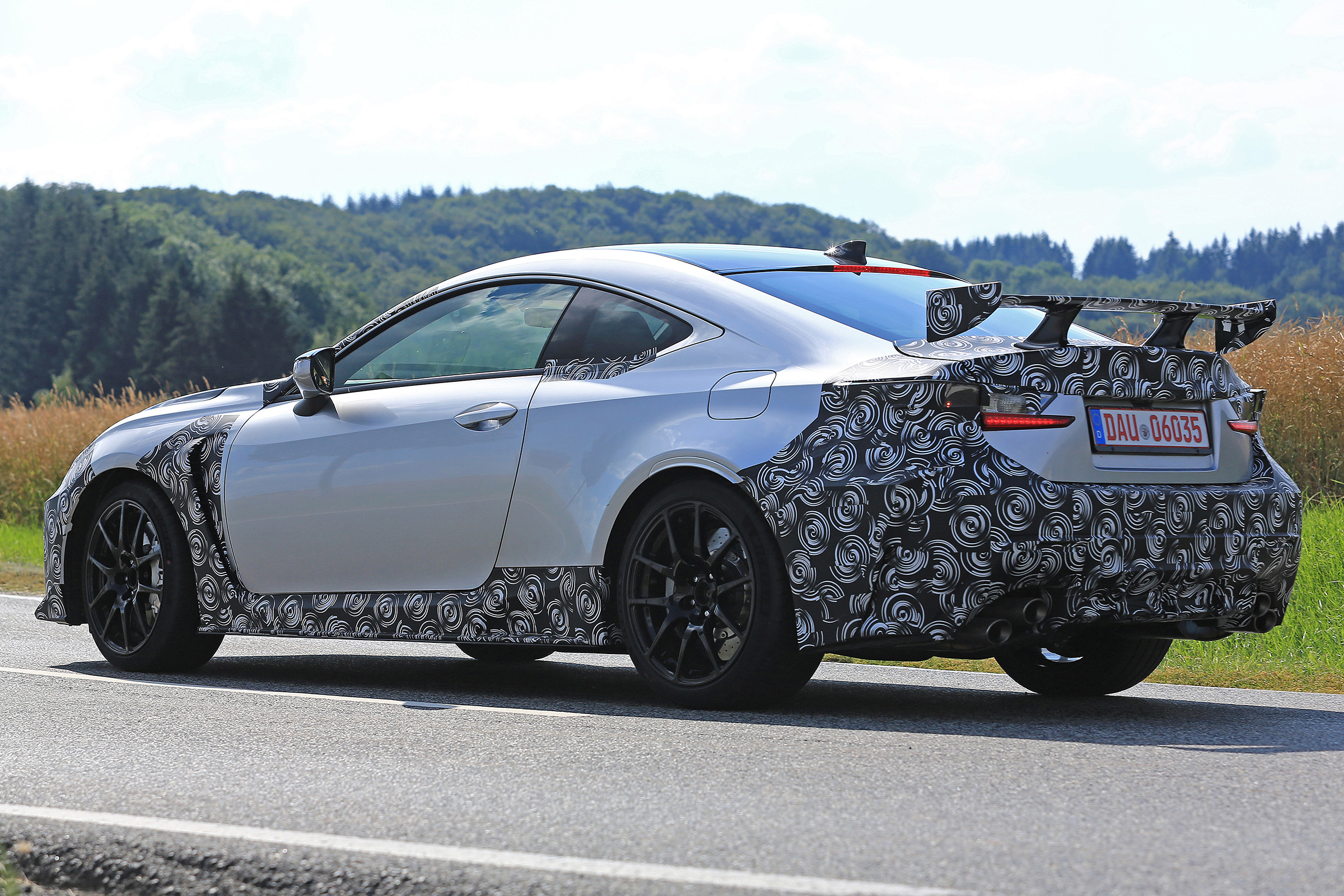 Lexus RC F GT - rear