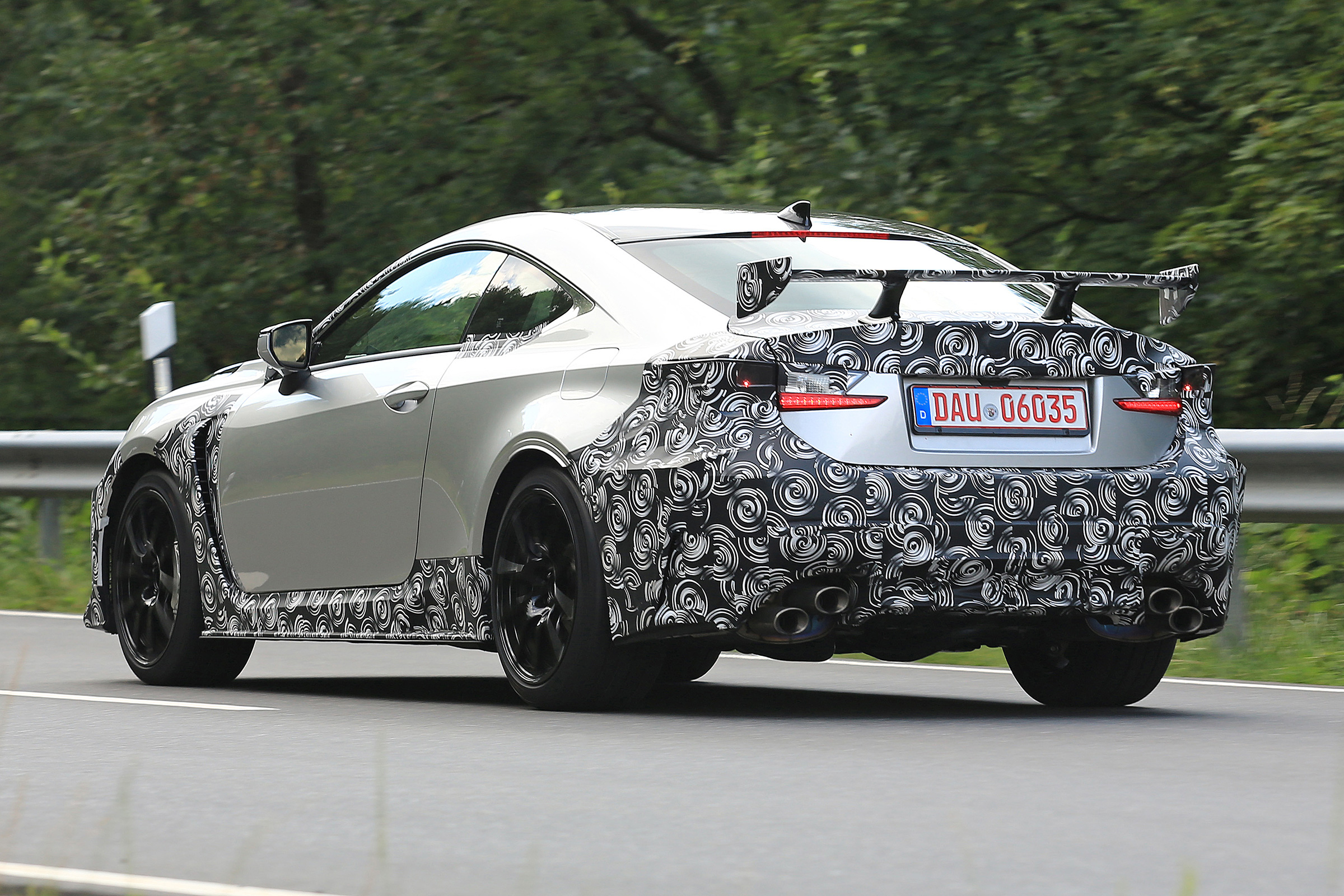 Lexus RC F GT - rear