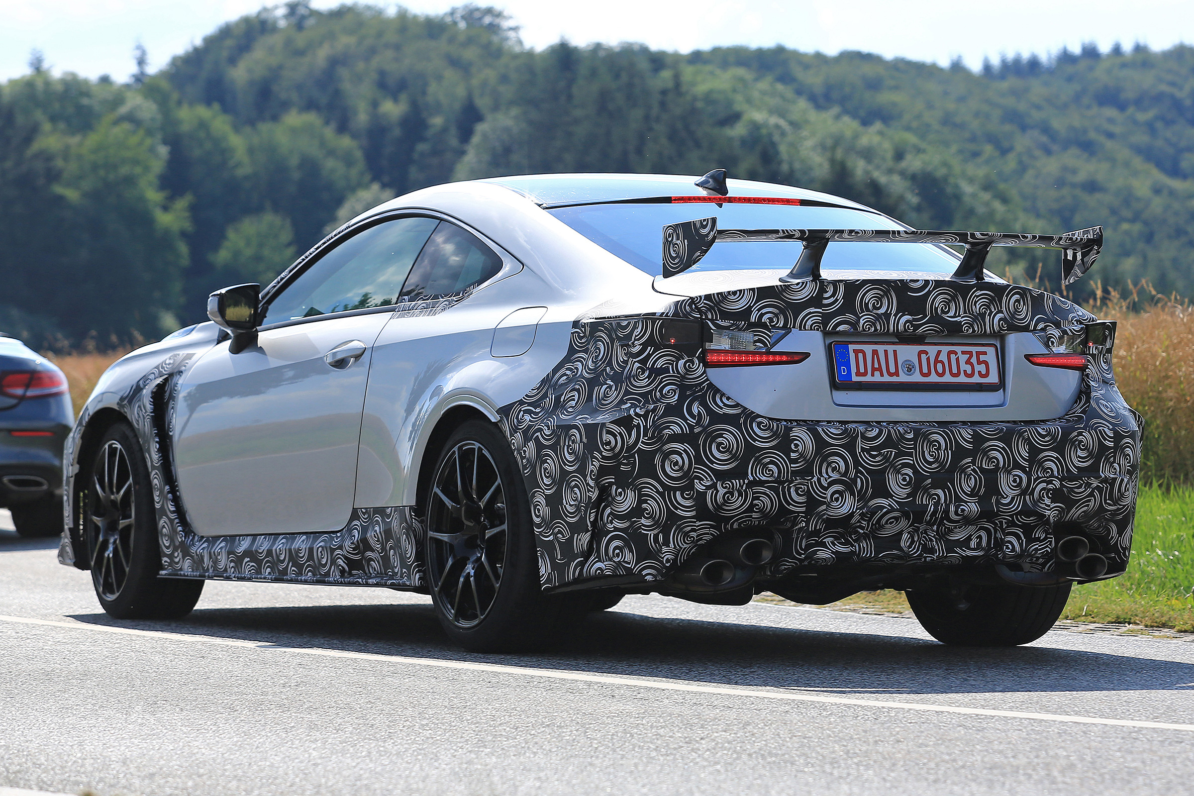 Lexus RC F GT - rear