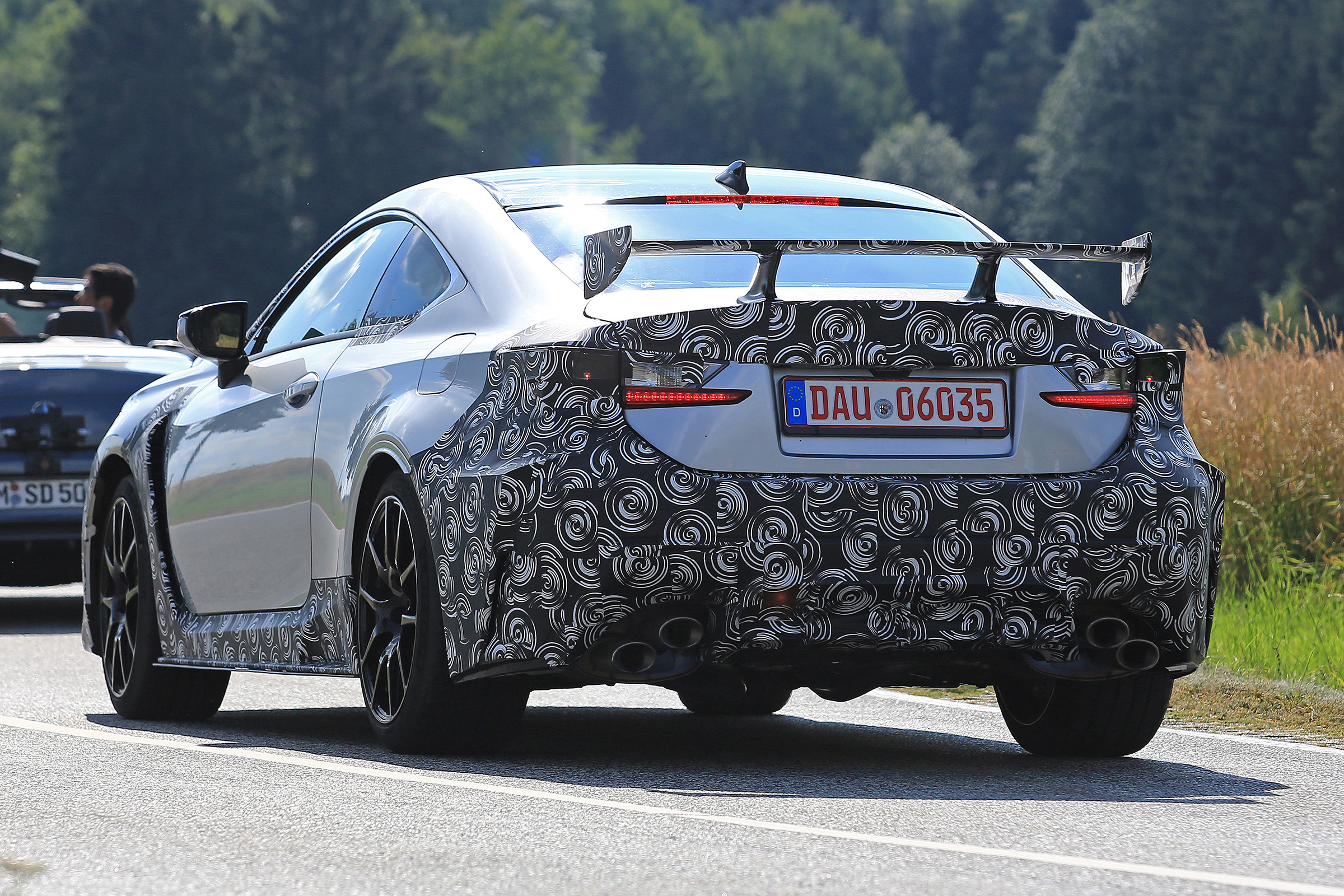 Lexus RC F GT - rear