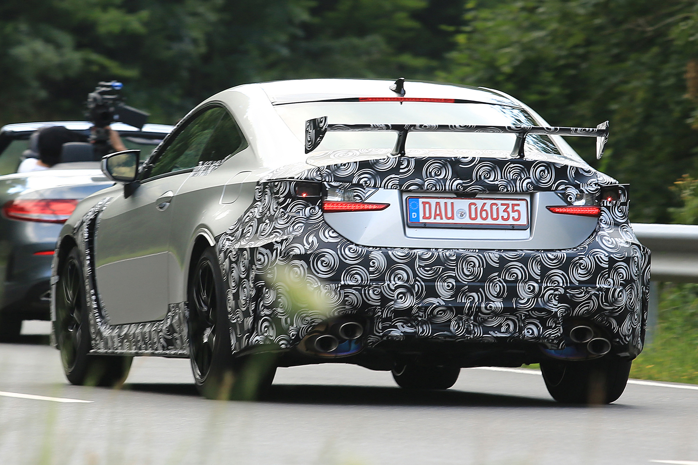 Lexus RC F GT - rear