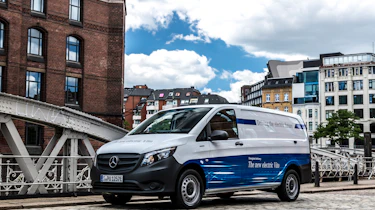 Mercedes eVito - front static