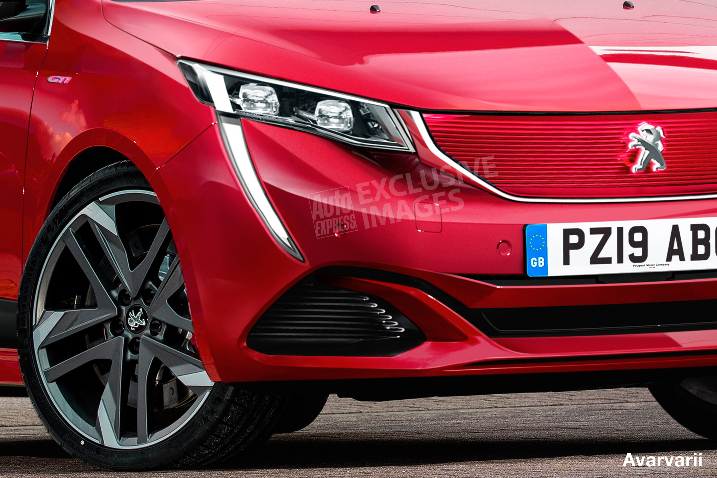 Peugeot 208 GTi - front detail (watermarked)