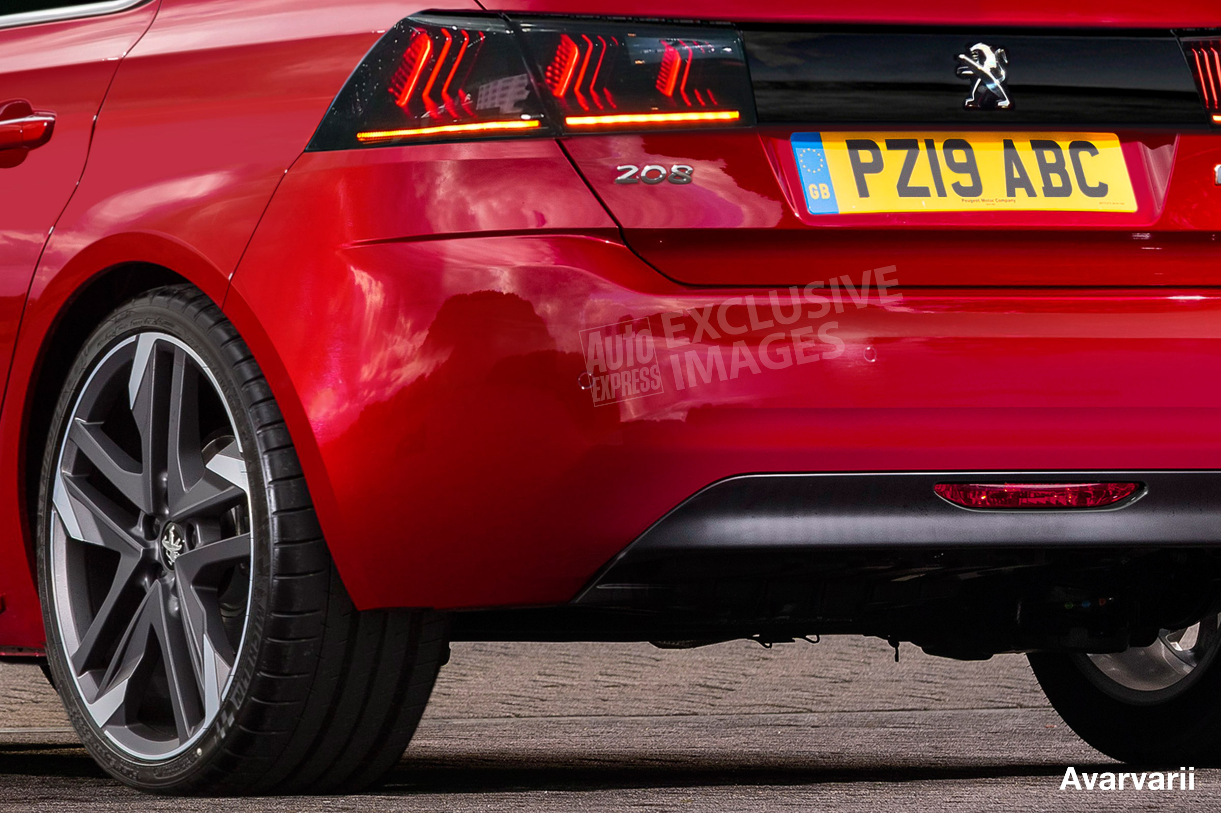 Peugeot 208 GTi - rear detail (watermarked)