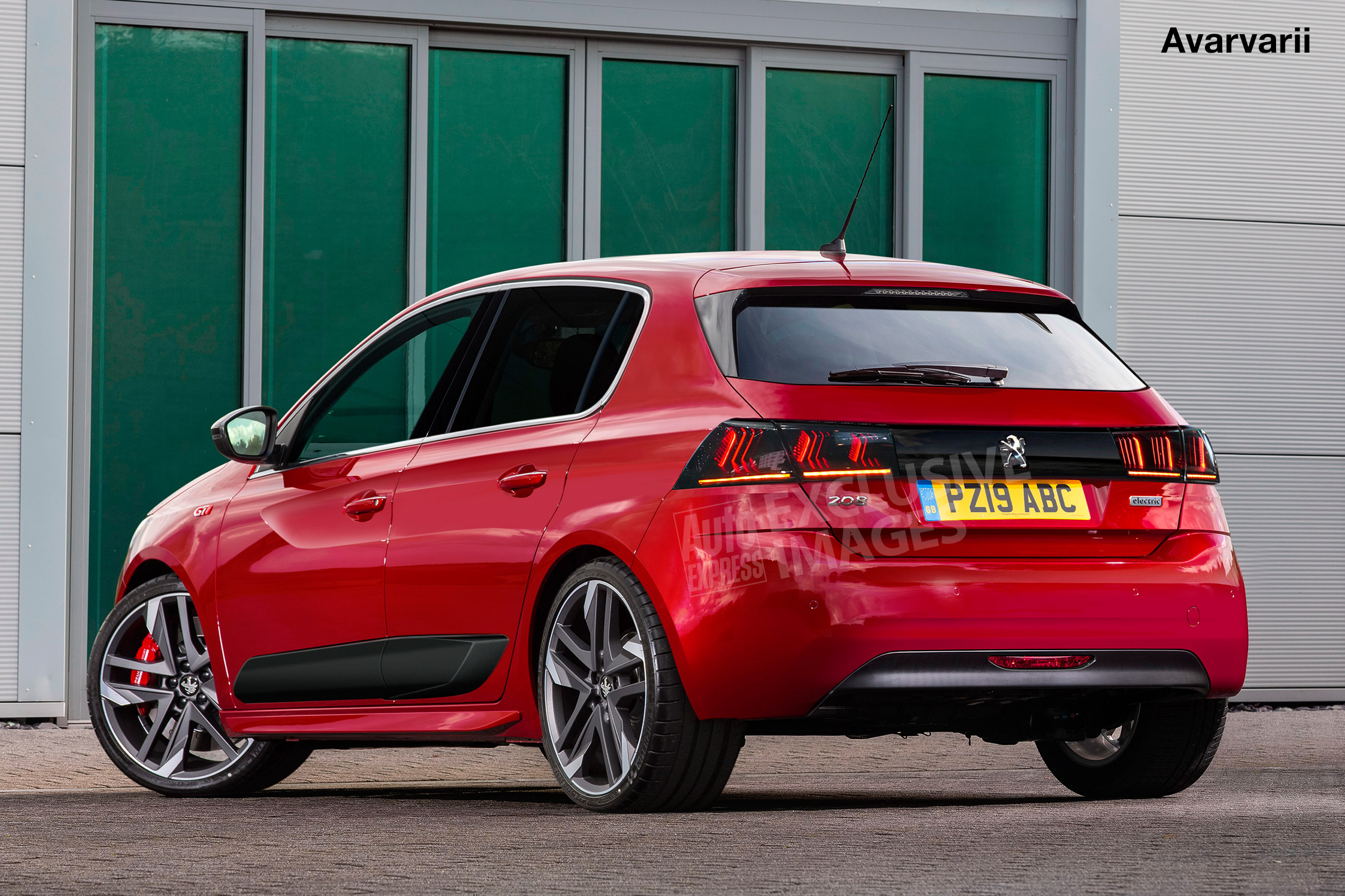 Peugeot 208 GTi - rear (watermarked)