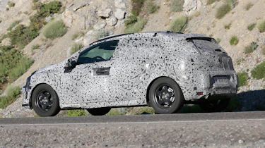 Renault Clio spied - rear