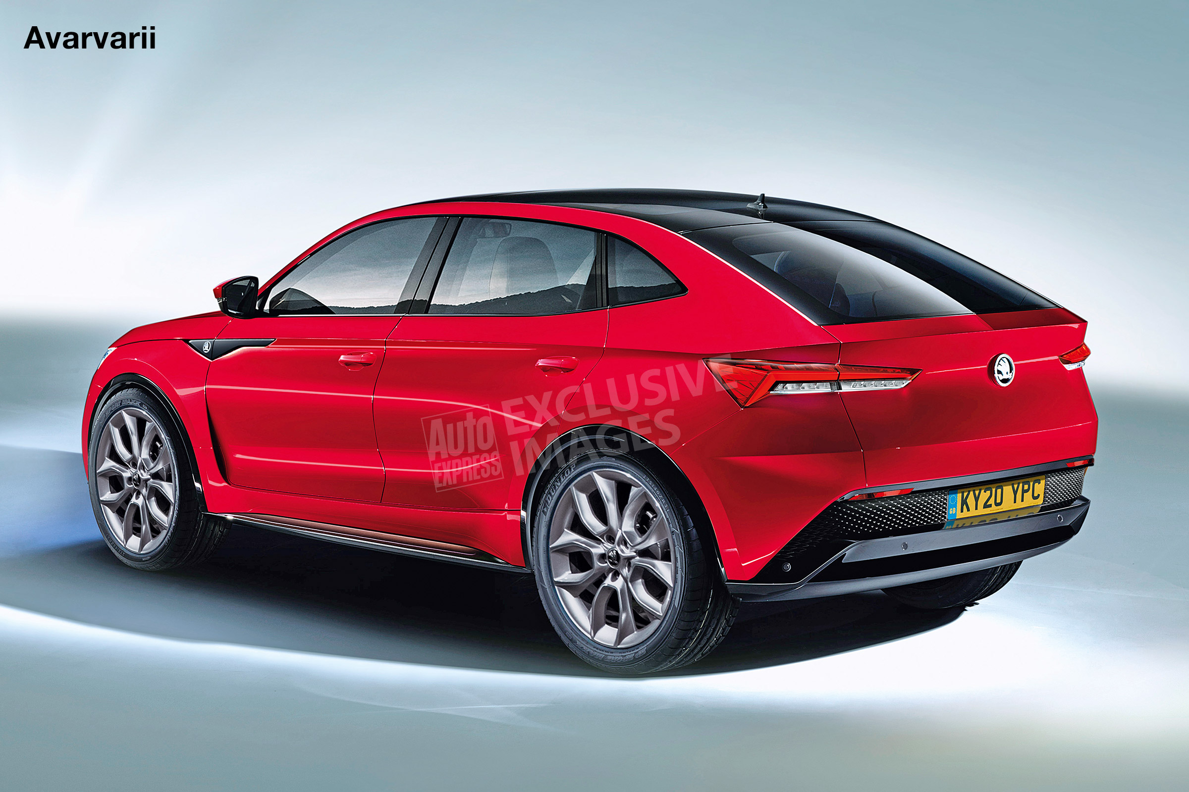 Skoda Vision E - rear (watermarked)