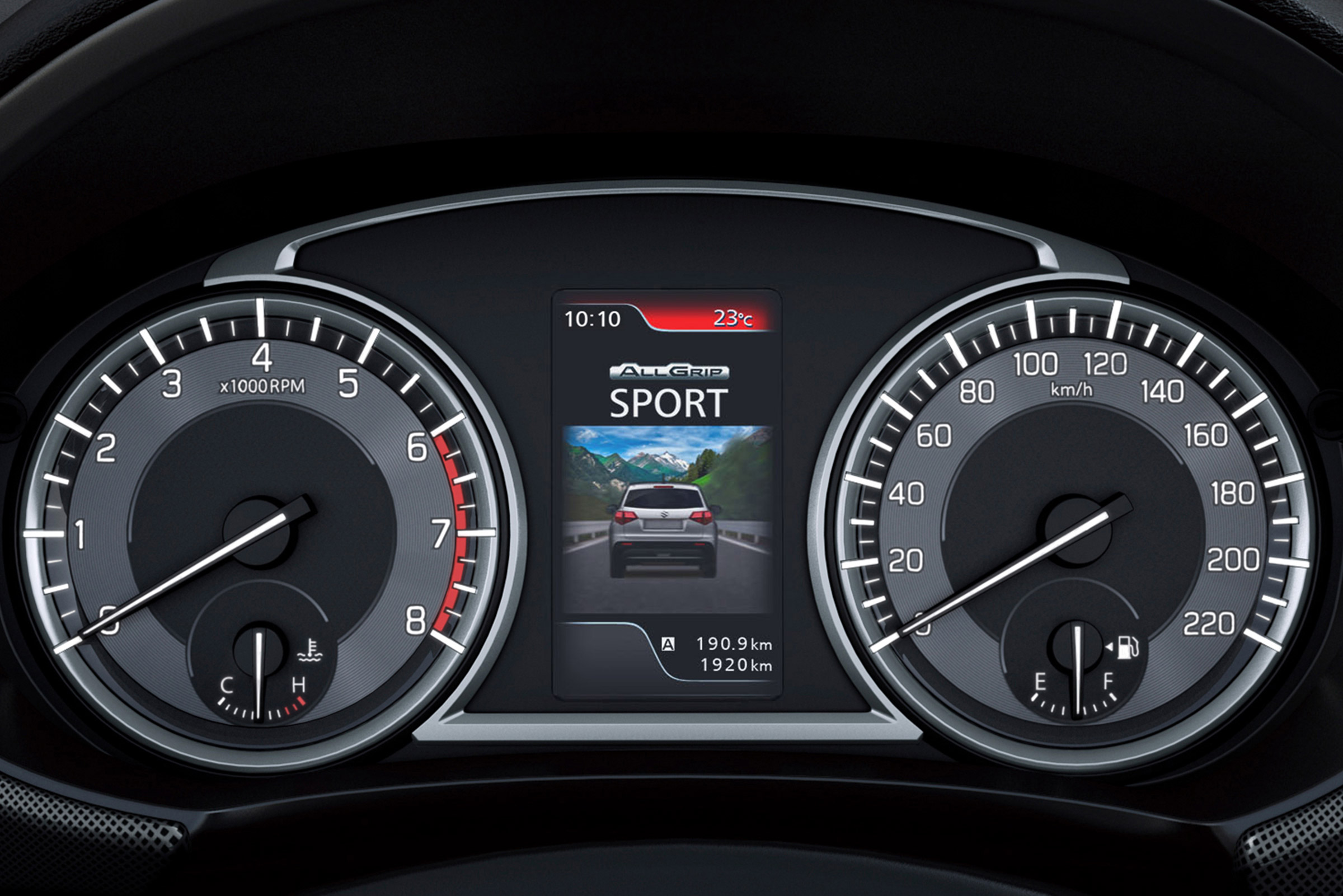 Suzuki Vitara - dials